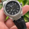GP Girard Perregaux Laureato 81010 Chronograph 38mm 42mm black leather strap