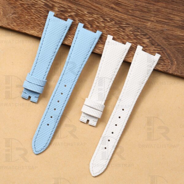 Custom Replacement Patek Philippe nautilus Rubber Material Canvas Pattern strap 5711 5712 7010 Handmade 21mm watch band for sale