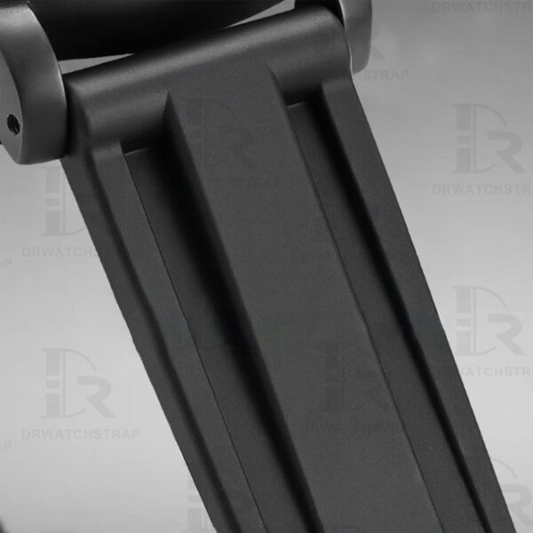 FKM rubber Panerai Rubber watch bands 22mm 24mm Replacement Black watch strap for sale (3)