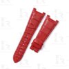 Handmade Red Alligator leather watchbands for Girard Perregaux Laureato watch strap replacement GP laureato 81005 for sale