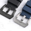Replacement Panerai watch buckle black stainless steel clasp
