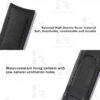 Custom replacement Black Velcro Nylon Rolex Submariner watch band 20mm Curved End watch strap (2)