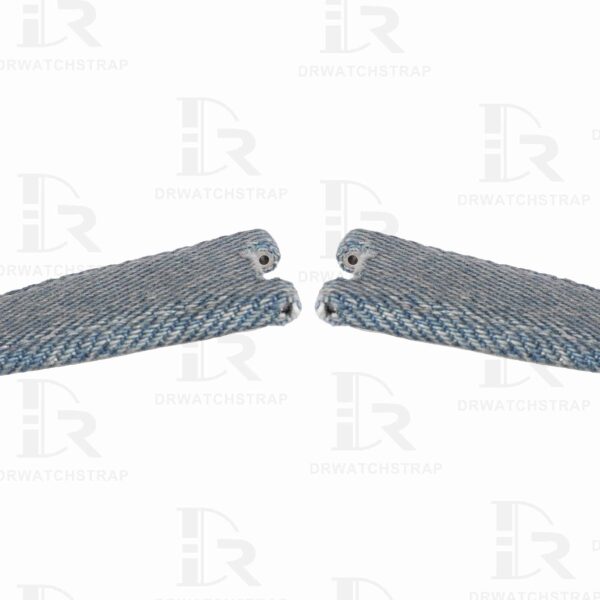 Custom patek philippe Nautilus 5711 Denim strap 21mm 25mm replacement watchbands (1)