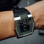 IWC Da Vinci Vintage IW546101 Black Alligator leather watch band strap for sale (3)