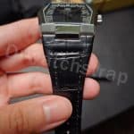 IWC Da Vinci Vintage IW546101 Black Alligator leather watch band strap for sale (6)