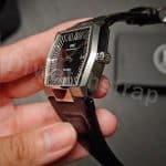 IWC Da Vinci Vintage IW546101 Black Alligator leather watch band strap for sale (7)