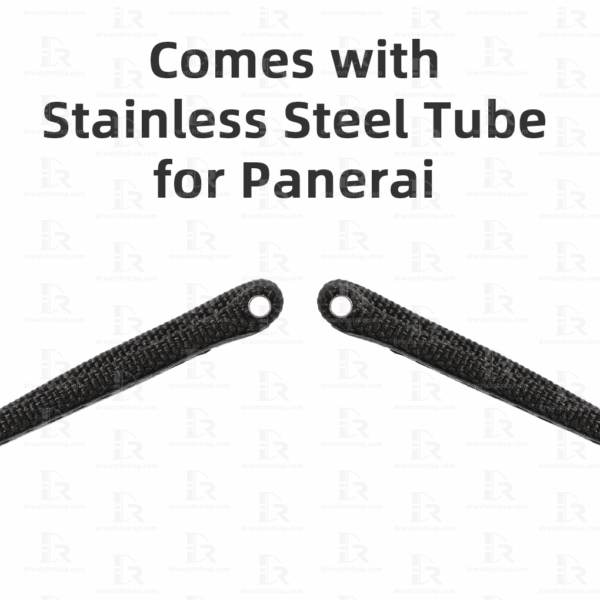 Buy Custom Black Panerai Nylon Velcro Strap Replacement 22mm 24mm 26mm watch bands for sal (3)