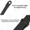 Custom Black Panerai Nylon Velcro Strap Replacement 22mm 24mm 26mm watch bands for sal (2)