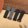 Custom Black Panerai Rubber Velcro watch Strap Replacement 22mm 24mm 26mm watch bands for sal (4)