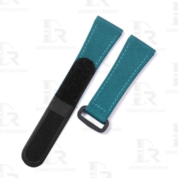 Custom Blue Panerai Nylon Velcro Strap Replacement 22mm 24mm 26mm watch bands for sal