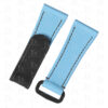 Custom Ice Blue Panerai Rubber Velcro watch Strap Replacement 22mm 24mm 26mm watch Straps for sal (2)