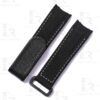 Custom replacement 21mm Black velcro watch bands for Rolex Carbon Sea Dweller strap (1)