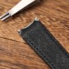 Custom replacement 21mm Black velcro watch band for Rolex Carbon Sea Dweller hunter Speedster strap (3)
