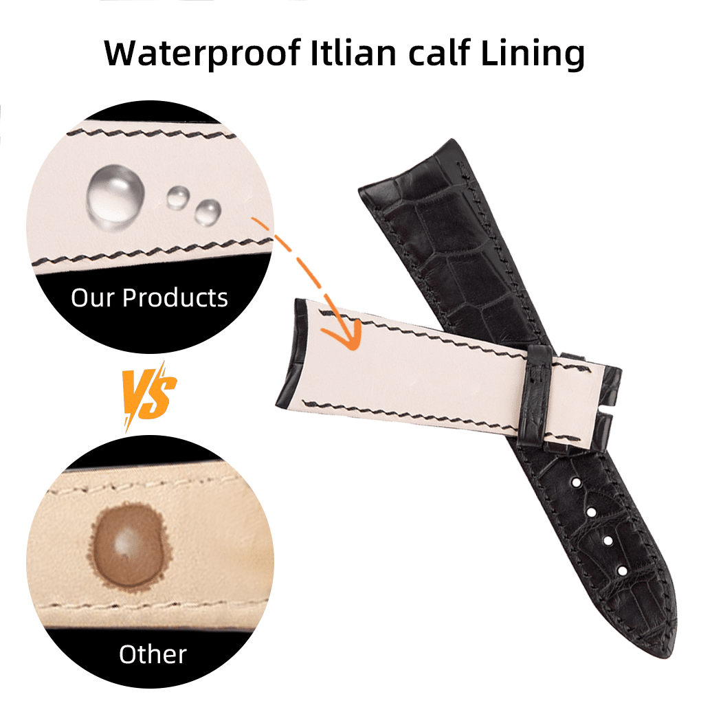 Waterproof Italian calf lining Audemars Piguet Millenary