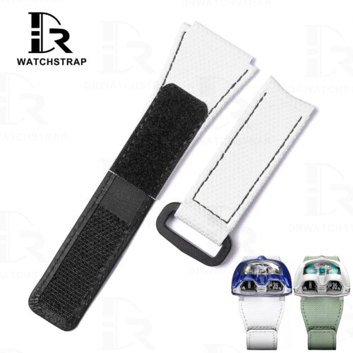 Custom Rubber Velcro Watch Strap for MB&F Maximilan Büsser & Friends