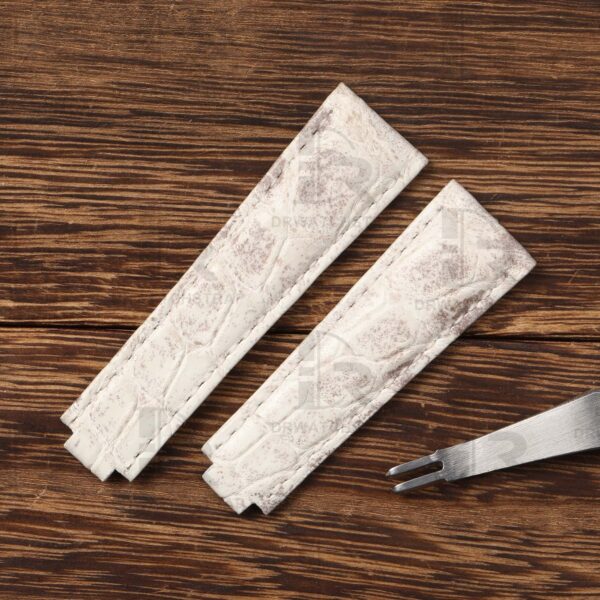 Buy Custom Himalaya Alligator leather watch band for Rolex Submariner Daytona Deepsea watch 20mm 21mm 22mm Buy Custom Himalaya Alligator leather watch band for Rolex Submariner Daytona Deepsea watch 20mm 21mm 22mm