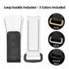 Custom White Rubber Velcro Watch Strap for MB&F watch strap Replacement Band (3)