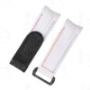 Custom replacement 21mm White velcro watch band for Rolex Carbon Sea Dweller DIW Hunter strap