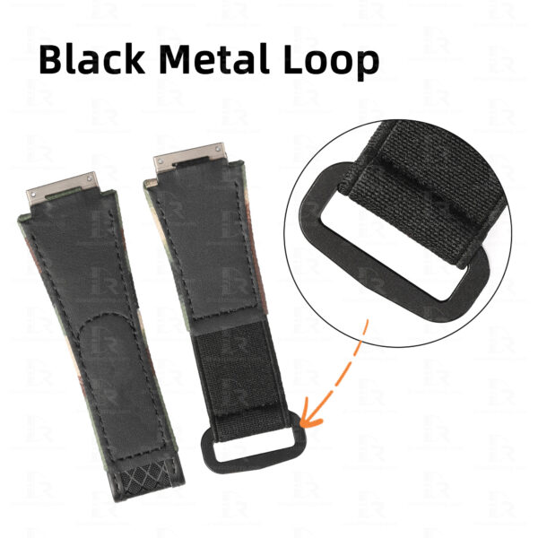 Buy Custom replacement Camo strap and elastic watch band for Richard Mille watch band RM 035 030 055 011 016 059 067 067-02 027 07 aftermarket for sal (2)