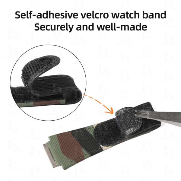 Buy Custom replacement Camo straps and elastic watch band for Richard Mille velcro strap RM 035 030 055 011 016 059 067 067-02 027 07 aftermarket for sal (1)