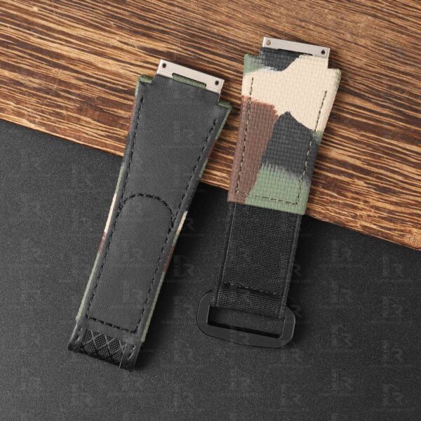 Buy Custom replacement straps and elastic watch band for Richard Mille Camo strap RM 035 030 055 011 016 059 067 067-02 027 07 aftermarket for sal (3)