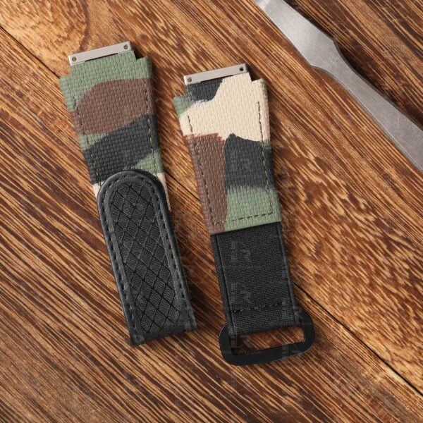 Buy Custom replacement straps and elastic watch band for Richard Mille Camouflage strap RM 035 030 055 011 016 059 067 067-02 027 07 aftermarket for sal (3)
