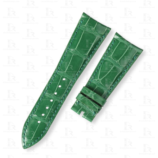 Audemars Piguet Millenary Green Alligator leather watch band 20mm