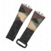 Custom Camouflage Rubber Velcro watch bands replacement for hublot Big Bang 614