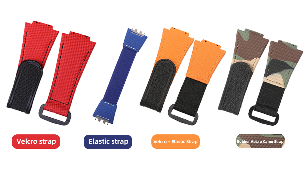 Camo velcro strap watch band replacement for Hublot spirit of big bang