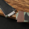 Custom Rubber Velcro Camo Strap for hublot watch band replacement (3)