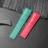 Custom Pink Blue alligator leather strap replacement for TAG Heuer Carrera