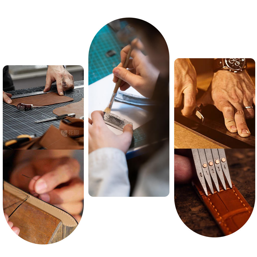 state of the art craftsmanship for custom leather watch strap from drwatchstrap