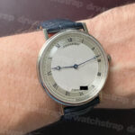 Breguet skeleton replacement brown leather strap