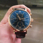 IWC Portofino Dark brown Alligator leather watch strap