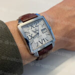 custom leather watch strap alligator grain Rolex Bund band leather bund for Rolex, Omega, Tudor, Oris, Daytona, Hamilton and more