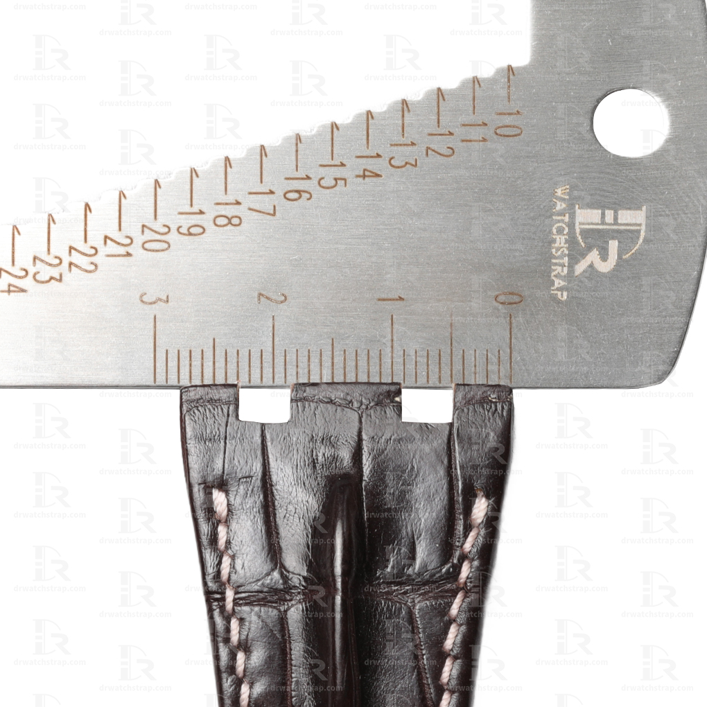 measuring watch band lug size and notch size
