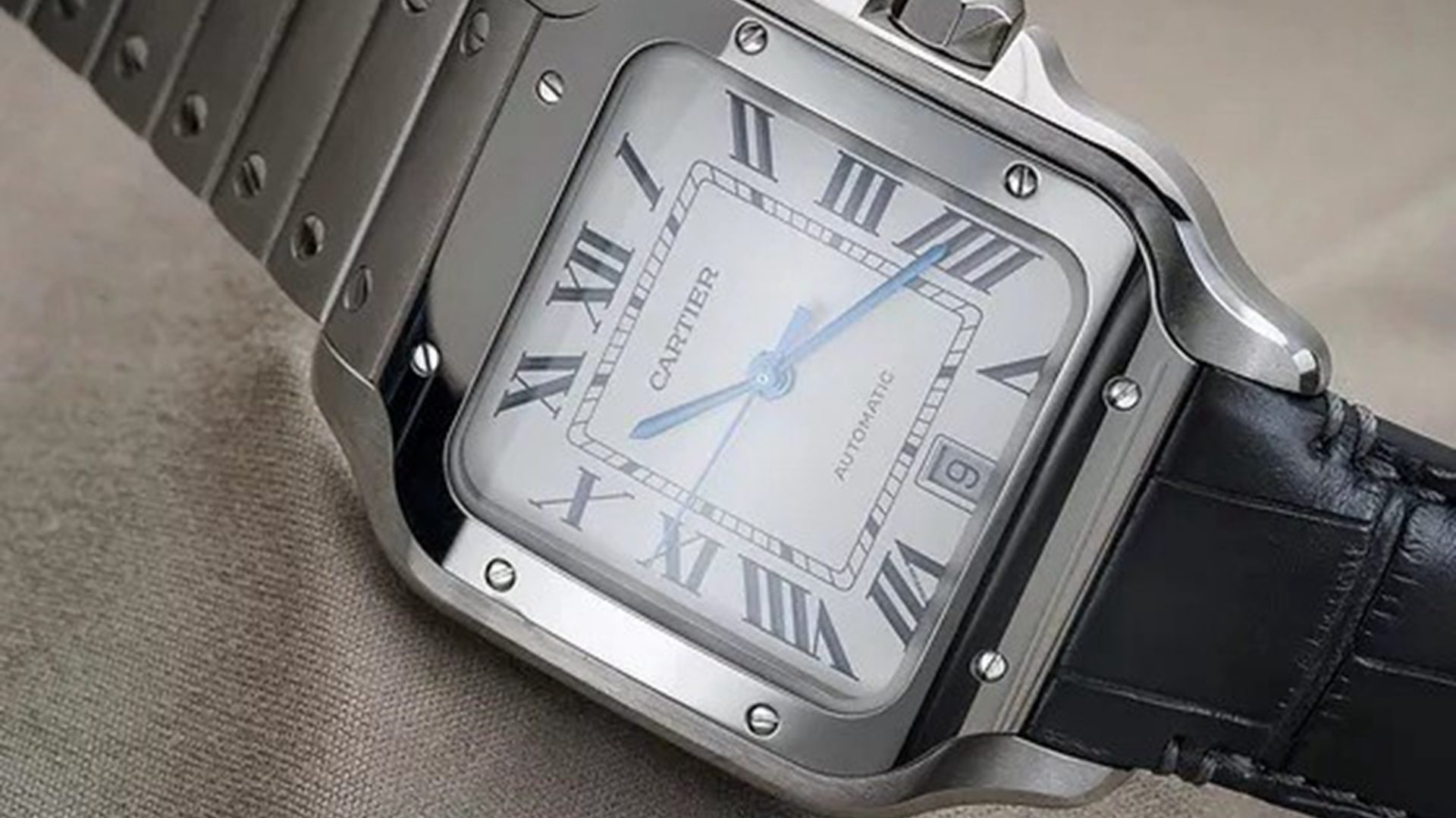 Cartier Santos Quickswitch straps watchband